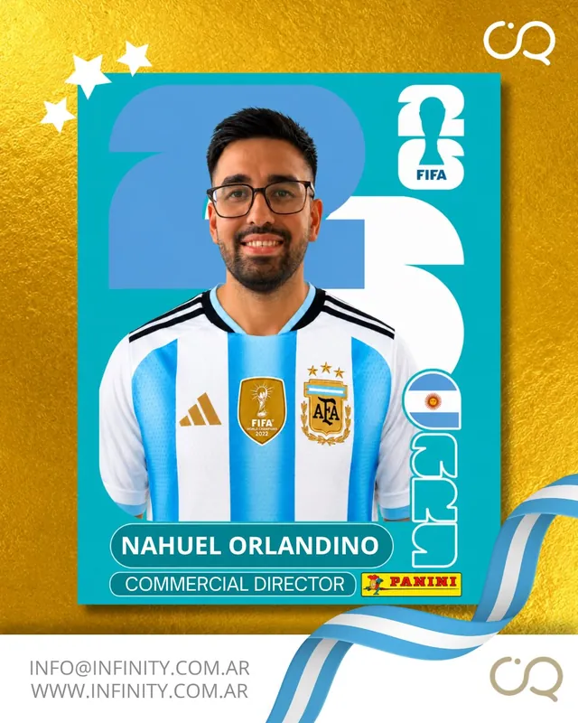 Figurita de Nahuel Orlandino, Director comercial